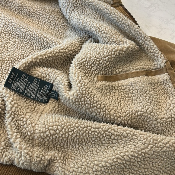 GH Bass Men’s Hooded Workwear Coat Brown Barn Chore Western Jacket XL - Picture 14 of 16